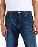 Armani Exchange Pantalones Vaqueros para Hombre de The Boat, con Logotipo, Medio De Mezclilla Azul, 26 - 5