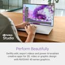 Dell XPS 16 9640-16.3 Inch FHD+ (1920 x 1200),120Hz Display, Intel Core Ultra 7 155H, NVIDIA GeForce RTX 4050, 16GB RAM, 1TB SSD, Windows 11 Pro, Fingerprint Reader, Backlit Keyboard, Silver - 5