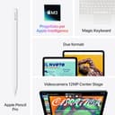 Apple iPad Air 11'' con chip M3: Apple Intelligence, 128 GB, fotocamera frontale e posteriore da 12MP, Wi-Fi 6E, Touch ID, un giorno intero di batteria — Grigio siderale - 5