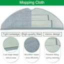 EATBALE Replacement Parts for Roborock S8/S8+/S8 Pro Ultra Robotic Vacuum Cleaners Dual Main Roller Brushes Side Brush HEPA Filter Mop Pads Attachment Accessories Kit Mopping Cloth Spare Kit - 6