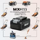 Lawnmaster OcuMow®16 Robots cortacéspedes eléctrico para Jardines de 80 m² Pendiente de 35% con batería de Iones de Litio MX 24V 2Ah y Cargador rápido - 8