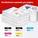 Aurotec 580XXL 581XXL Cartuchos de Tinta Compatibles con Tinta Canon 580 581 XXL PGI-580XXL CLI -581XXL para PIXMA TS8350 TS9550 TS6150 TR8550 TS6351a TS705 TS6300 TS615 TS8152 TS6350(15-Pack) - 3