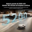XIAOMI Robot Vacuum 5 Pro - Succión de 20.000 Pa, IA para Evitar obstáculos, Detección automática de Suciedad, Láser dToF, Brazos robóticos duales, Autolimpieza a 80 °C para Mejor Rendimiento - 10