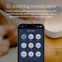 Nanit Sound and Light Smart Baby Night Light and Sound Machine | Audio Monitor | Cry Detection Alert Feature | OK to Wake Alarm Clock for Kids | Temp & Humidity Tracking | Rechargeable Battery | WiFi - 3