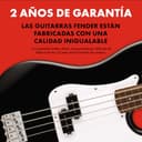 Fender Squier Debut Series Precision Bass Guitarra Bajo, Guitarra para Principiantes, con 2 Años de Garantía, Negro - 6