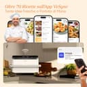 COSORI Friggitrice ad Aria 10 Litri, 7 in 1 Dual Blaze TwinFry con Doppio Cestello 5L & 5L e Separatore Rimovibile, 2800W Air Fryer WiFi con Doppia Resistenza, 40-240℃, 70 Ricette Online, Bianco - 7