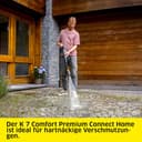 Kärcher Hochdruckreiniger K 7 Comfort Premium Connect Home, Druck: max. 180 bar, Fördermenge: 600 l/h, Fläche: 60 m²/h, extra Flexibler Hochdruckschlauch, Schlauchtrommel, App-Steuerung, Home Kit - 2
