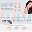 Massaggiatore Cervicale Collo, Massaggiatore Elettrico Per Collo, Fisioterapia Elettromagnetica Profonda, Allevia il Dolore, 4 Modalità e 15 Livelli, Adatto a tutti i luoghi - 3