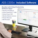 Brother ADS-1350W Wireless Compact Desktop Scanner | Scan Speeds of Up to 30ppm | Single Pass Double-Sided Scanning (Renewed Premium) - 7