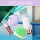 FOREO Luna 4 go Facial Cleansing Brush & Firming Face Massager - Premium Face Brush - Enhances Absorption of Skin Care Products - Simple Face Care Travel Accessories - All Skin Types - Lavender - 2