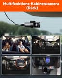 VANTRUE N5 4 Kanal 2.7K STARVIS 2 Dashcam Auto 1944P+ 3 Lens 1080P Dash Cam Vorne Innen Hinten, 5.8GHz WiFi, IMX675 HDR Nachtsicht Dash Camera Auto 24H Parkmodus, Sprachbefehle, Max 1TB - 8