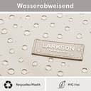 LARKSON Rucksack Damen Herren Beige - No 4 - Rolltop Backpack mit Laptopfach Uni, Arbeit & Fahrrad - Großer Reiserucksack - Wasserabweisend - 7