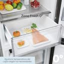 Candy City Fresco 300 CNCQ2T518EB, Frigorífico Combi, 280L, Ancho 55cm, Altura 182cm, Total No Frost Circle+, Cajón Verdulero, Control Interno Digital, Iluminación LED, Puerta Reversible, 37DB, Negro - 8