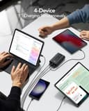 VRURC Power Bank, 22,5W Mini 20000mAh Bateria Externa Carga Rapida, USB C In/out Powerbank con 3 Entrada & 4 Salida, Fast Chagring Cargador Portatil Compatible con iPhone 17 16 15 Pro MAX/iPad/Xiaomi - 7