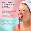 FOREO issa 4 Smile Spazzolino Elettrico Sonico – Compatto e Portatile, Testina Ibrida 4-in-1, Efficace sulla Placca, Batteria Lunga (265 Giorni), Testina Sostituita Ogni 6 Mesi - 5