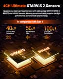 Vantrue N5S 4 Channel 360° All Sides Dash Cam, STARVIS 2, IR Night Vision, 2.7K+1080P*2+2.5K Front Rear Inside Dashcam, WiFi, HDR/WDR, Voice Control, GPS,24H Parking Mode Dash Camera, Support 1TB - 3