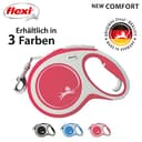 flexi® Comfort L Gurt 8 m rot, Roll-Leine für Hunde bis 50 kg - 5