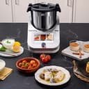 Ufesa TotalChef RK7 Robot de Cocina Inteligente Multifunción, WIFI, 30 Funciones, 4.5L, Pantalla Táctil de 7 Pulgadas, Báscula Integrada, Recetario Interactivo, Color Plata/Negro - 6