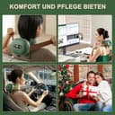 Massagegerät, 4D Nackenmassagegerät, Touchscreen-Tasten, mit 3 Massageprogrammen und 2 Heizstufen, Entspannt die Muskeln und lindert Müdigkeit, Das Perfekte Geschenk für Familie und Freunde. - 8