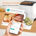 COSORI Friggitrice ad Aria, Air Fryer 6,4 Litri, Forno Elettrico, Doppia Resistenza, Connessione Wifi, 11 Funzioni Preimpostate, Libro&APP Ricette, 1700W, P585S Bianco - 5