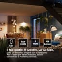 OSRAM Lampada LED SMART A60, forma lampadina E27, 9W ZigBee 3.0, dimmerabile 2700K bianco caldo, controllo tramite app, Alexa, Google Assistant - 4