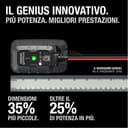 NOCO GENIUS1: Caricabatterie Intelligente 1A 6V/12V – Mantenitore di Carica e Desolfatatore con Protezione da Sovraccarico e Compensazione Termica – Per Batterie al Piombo e Litio - 2