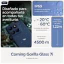 Motorola Edge 60 24GB (8GB+16GB RAM Boost)/512GB Gibraltar Sea, Pantalla Super HD de 6,67”con Cuatro Bordes curvos, Cámara Sony LYTIA™ 700C de 50MP, Moto ai, Durabilidad Militar, Batería 5200 mAh - 6