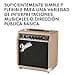 Fender Acoustasonic 15, Amplificador Combo para Guitarra Acústica, 15W, Color Marrón, Entrada Doble (Micrófono + Guitarra), Óptimo para Cantautores - 4