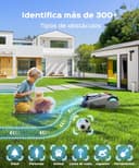 YARDCARE N1600PRO Robot Cortacésped Perimetral sin Cables,RTK+AI Vision, Recomendado 1600m²,Gestión multizona, trayectoria en Forma de U, evitación automática de obstáculos - 4
