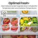 Samsung RL38T607BB1/EF Kühl-Gefrierkombination, 203 cm, 387 l, Kühlschrank mit Gefrierfach, Twin Cooling+, No Frost+, SpaceMax, Optimal Fresh+, Humidity Fresh, Premium Black Steel - 7