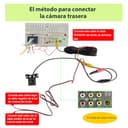 Hexinex 2 DIN Radio Coche Universal con Pantalla Táctil 7 Pulgadas, con CarPlay/AndroidAuto/Mirror Link, Admite Carga Type-C/USB/Micrófono/FM/EQ/WiFi/GPS/Bluetooth/USB/SWC y Cámara Trasera - 7