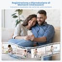 ieGeek 2k Baby Monitor Video e Audio con 5" LCD, Telecamera Bambini con Monitor Supporto Controllo Tramite APP Mobile & Monitor, 3000 mAh Batteria Ricaricabile, 3 Tipi di Rilevamento Intelligente - 10