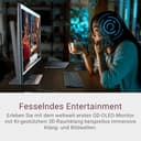 Dell 32 Plus Monitor - S3225QC, 4K UHD (3840x2160), 120Hz, QD OLED, 0.03ms, AMD FreeSync Premium Pro, HDR True Black 400, Dolby Vision, Eingebaute Lautsprecher, 3 USB-C, HDMI, 3 Jahre Garantie - 2