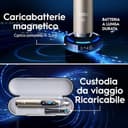Oral-B iO10 Spazzolino Elettrico Lunar Gold, Spazzolino Elettrico Oral B, Testina Ultimate Clean, Caricatore Magnetico, Custodia da Viaggio, Supporto Igienico per Testine, Pulizia Denti - 5