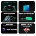 XIAOMI 17 Ultra Smartphone 16+512 GB, Leica 200 MP Teleobjektiv (75–100 mm), Leica APO Optik, LOFIC HDR Technologie, HyperAI, Schwarz, 3 Jahre Garantie - 3