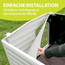 Ferplast Kit di 6 pannelli isolanti per cuccia cani modello DOGVILLA 110, Kit coibentazione cuccia cane casetta per cani, Pannelli isolamento termico, Facile installazione, 94 x 67 x h 8 cm - 4