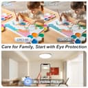 CANMEIJIA LED Ceiling Light, Dimmable 24W RGB Ceiling Lights 3000-6500K with Remote Control, IP44 WiFi Flat Ceiling Light, Supports Alexa and Google for Bedroom, Living Room, Bathroom, White - 7