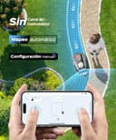 YARDCARE N1600PRO Robot Cortacésped Perimetral sin Cables,RTK+AI Vision, Recomendado 1600m²,Gestión multizona, trayectoria en Forma de U, evitación automática de obstáculos - 3