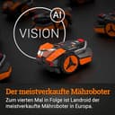 WORX Landroid Vision L1600 WR216E.1 - Mähroboter ohne Begrenzungskabel für Gärten bis 1600m², AI Rasenmäher Roboter (WLAN & Bluetooth, aktive Hindernisvermeidung mit KI-Technologie, Igelschutz) - 9