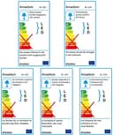 Applique da Parete Pannelli LED RGB, LED Gaming Luci Esagonali App e Telecomando, LED Muro Lampade da Parete Sincronizza con la Musica, Geometria Fai-da-te Luci Notturne per Gaming Room, 7 Pannelli - 10