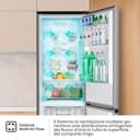Hisense RB390N4CCD1 Frigorifero Combinato Total No Frost, Inox, 1.86x60cm, Classe D, 304L - 8