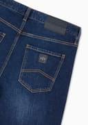 Armani Exchange Jeans da Uomo, Denim Indaco, 42 - 3