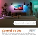 Amazon Basics Smart Bombilla led multicolor, casquillo E27, 8W (equivalente a 60W), funciona solo con Alexa, 1 paquete - 3