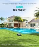 YARDCARE V100 Mähroboter ohne Begrenzungskabel, mit Vision Navigation, Spiralschnitt, 150 Hinderniserkennung, Rasenroboter bis zu 150 m², 4Ah Akku Rasenmäher Roboter mit Kamera, Ersatzklingen - 6