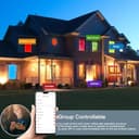 ANTENLICHT LED Deckenlampe Smart 24W Kompatibel mit Alexa und Google Assistant Ø30cm, Steuerbar via App mit 16 Millionen DIY Farben, Wifi Deckenleuchte mit Fernsteuerung für Schlafzimmer, Wohnzimmer - 4