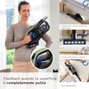 Bosch Unlimited 9 BBS921TBA Scopa Elettrica Senza Fili, Batteria 3.0 Ah, Tecnologia MicroClean, Compressore Slider, Luci LED, Verde - 3