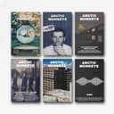 FOTN Arctic Monkeys - Juego de 6 pósteres de portada de álbum, pósteres musicales en lienzo para decoración de habitación y arte de pared, estilo de 20 x 30 cm - 1