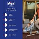 Chicco Baby Hug 4-in-1 Armonia Newborn to Toddler Chair, Adjustable Height and Recliner, Activity Toy Bar, Washable Fabrics, 07087157610000 - 2
