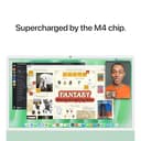 Apple iMac All-in-One Desktop Computer with M4 chip with 8-core CPU and 8-core GPU: Built for Apple Intelligence, 24-inch Retina Display, 16GB Unified Memory, 256GB SSD Storage; Green - 4