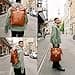 Berliner Bags Roll Top Backpack, Leather, Waterproof, Unisex, Vintage, Retro Brown Paris Brown - 6